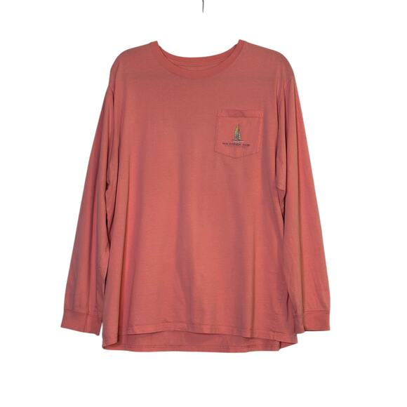 Southern Tide pink graphic long sleeves t shirt size XL - Picture 1 of 11